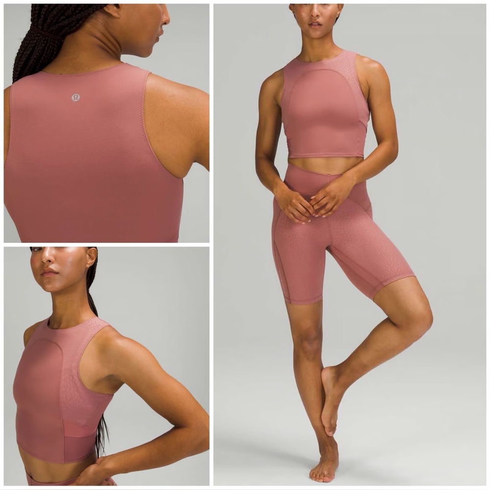 Lululemon Nulu and Mesh Yoga Tank Top